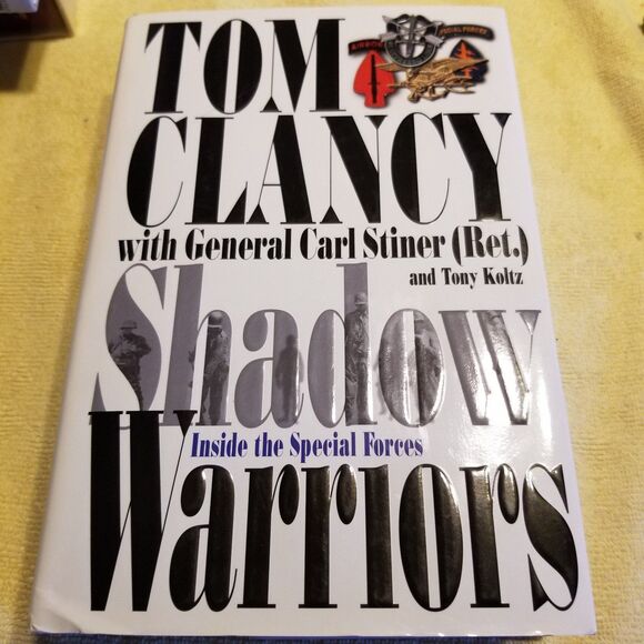 Tom Clancy Shadow Warriors hardcover book - Picture 1 of 8
